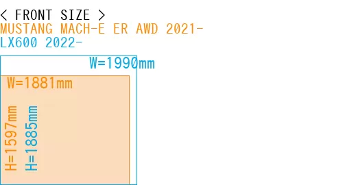 #MUSTANG MACH-E ER AWD 2021- + LX600 2022-
